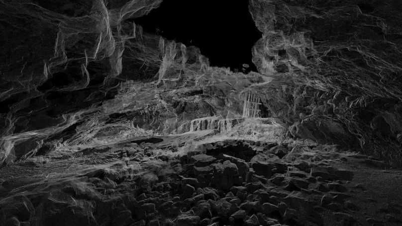 Mapping lava tube caves with LiDAR